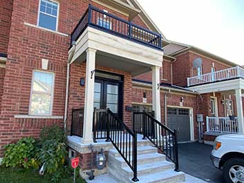 Aluminum Railing-Balcony Railings-Toronto- Aluminum Railings-Glass Railings-Pool Railings-Balcony-Railings-Banister-Railings-Porch Railings