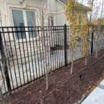 Aluminum Fence-Aluminum Picket Flat Top Fence-Aluminum Fence installed in Thornhill