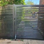 Aluminum Fence-Aluminum Semi Privacy Fence-Panels