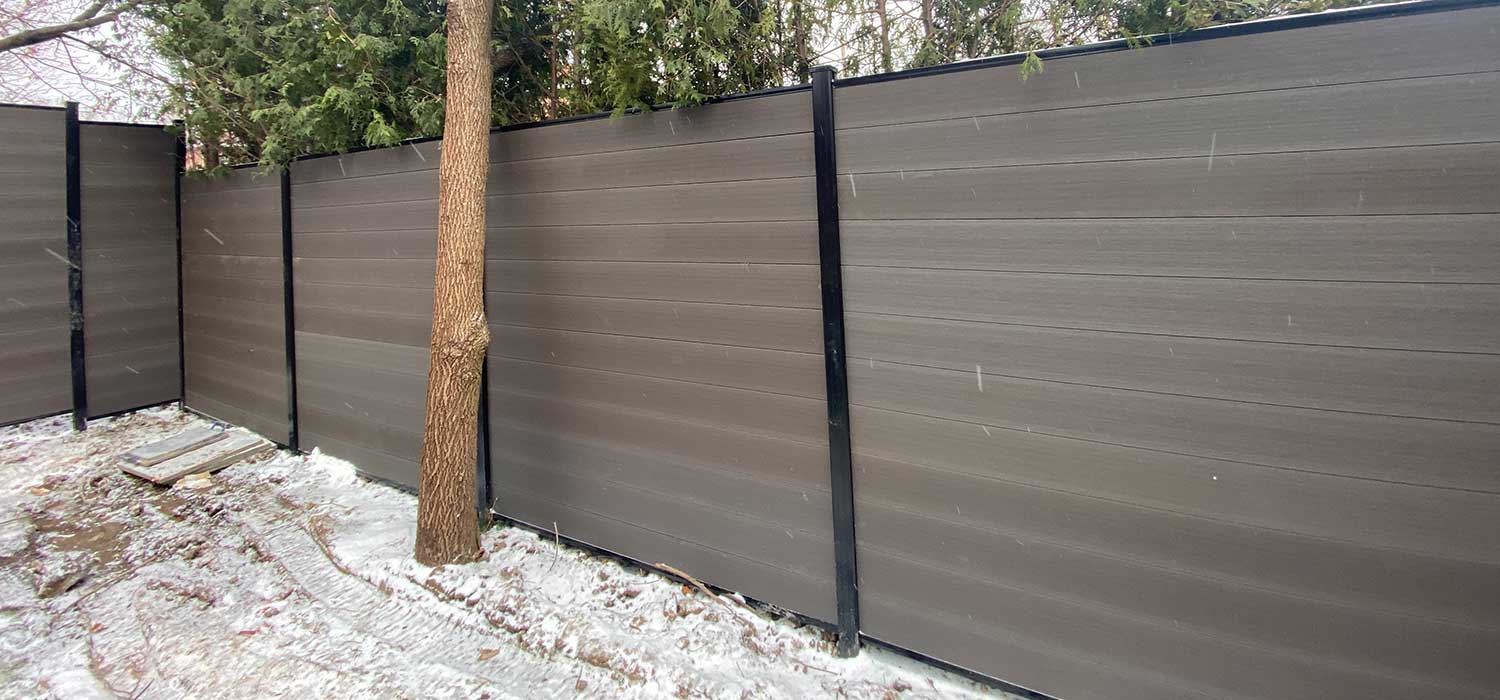 Composite Fence-Composite Fencing installed in Richmond Hill